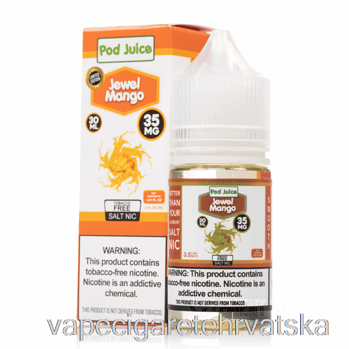 Vape Cigarete Jewel Mango - Sok Mahune - 30ml 20mg